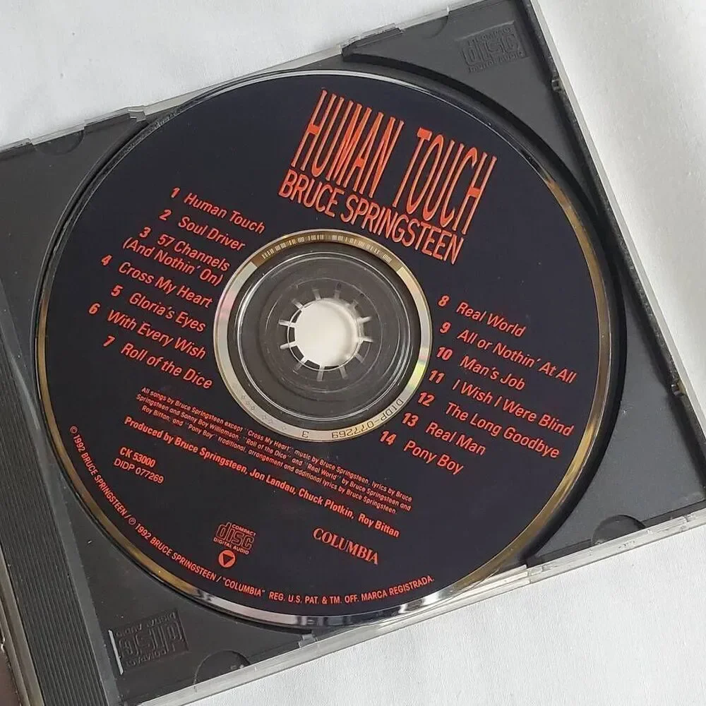 Bruce Springsteen Human Touch CD Columbia 1992 Rock Album - Picture 4 of 5